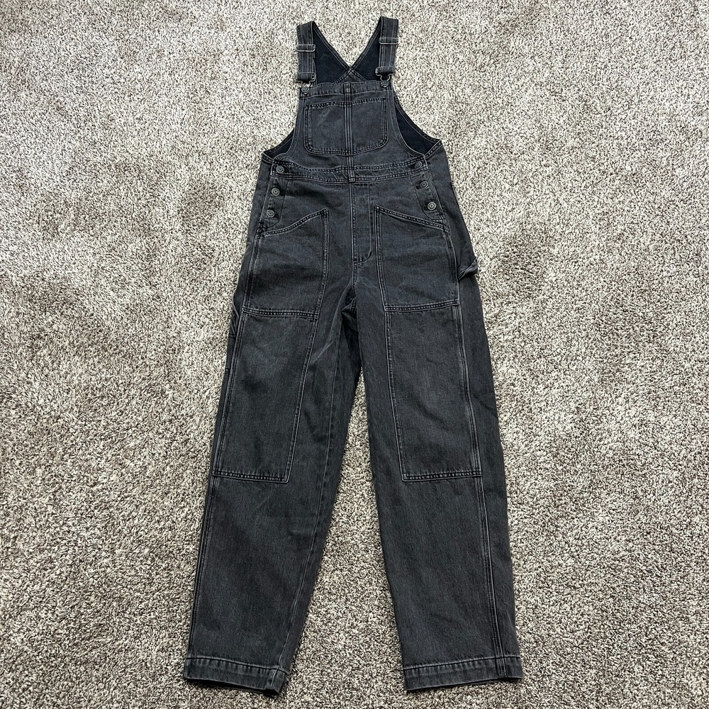 Madewell Denim Oversized Carpenter Overalls in Hartwell Wash Women's Size S